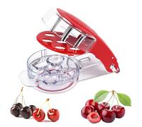 Cherry Pitter Tool Multi Cherry Stone Remover Portable Piter Live Pitter Multipurpose Easy Squeeze ffortlessly Pits 6 Cherries Seeds Ideal for Home Kitchen, Baking, Jam Making