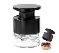 Cherry Pitter Tool Remover, Seven Holes Olive, Press Type Aid with Sturdy Build, Comfortable Reliable Daily Use, Premium Quality Kitchen Accessory, Countertop Restaurant Bar Party 3.94x5.83 Inch