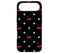 Cherry Polka Dot Pattern - Cute Retro Print Design Case for iPhone Air
