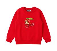 Cherry Print Sweatshirt - unisex - Moschino - Kids Sweatshirts - Red - 3 Y - Kids 3 Y