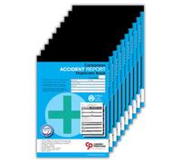 Cherry Printers | Carbonless Accident Report Duplicate Book A5 | 10 Pack