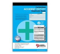 Cherry Printers | Carbonless Accident Report Duplicate Book A5 | 50 Pack