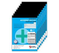 Cherry Printers | Carbonless Accident Report Duplicate Book A5 | 8 Pack