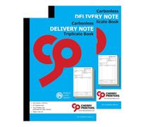 Cherry Printers | Delivery Note | Triplicate A4 | 50 Sets | 2 Pack
