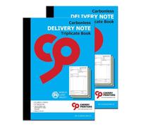 Cherry Printers | Delivery Note | Triplicate A5 | 50 Sets | 2 Pack
