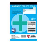Cherry Printers GDPR Accident Report Book A4 50 Pages