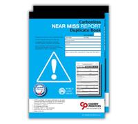 Cherry Printers | GDPR Near Miss Report | A4 Duplicate | 50 Sets | 2 Pack