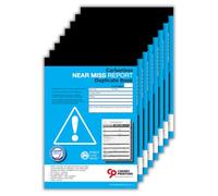 Cherry Printers | GDPR Near Miss Report | A4 Duplicate | 50 Sets | 8 Pack