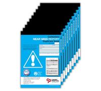 Cherry Printers | GDPR Near Miss Report | A5 Duplicate | 50 Sets | 10 Pack