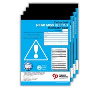 Cherry Printers | GDPR Near Miss Report | A5 Duplicate | 50 Sets | 4 Pack