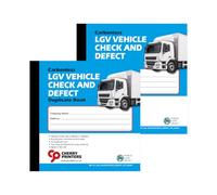 Cherry Printers LGV Vehicle Check Book | Vehicle Defect Report Pad | Daily Inspection Checklist Log Book | NCR Duplicate | Fleet Driver Safety Maintenance Record | 50 Sets | 148mm x 148mm **2 Pack**