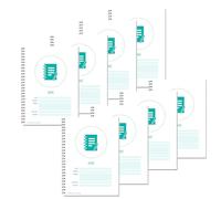 Cherry Printers | Safer Food Better Business Diary Refill | 52-Week SFBB Food Safety Diary Book | HACCP Record Keeping | Staff Training | Kitchen Hygiene & Compliance | A4 Wiro Bound **8 Pack**