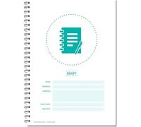 Cherry Printers | Safer Food Better Business Diary Refill | 52-Week SFBB Food Safety Diary Book | HACCP Record Keeping | Staff Training | Kitchen Hygiene & Compliance | A4 Wiro Bound **2 Pack**