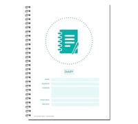 Cherry Printers | Safer Food Better Business Diary Refill | 52-Week SFBB Food Safety Diary Book | HACCP Record Keeping | Staff Training | Kitchen Hygiene & Compliance | A4 Wiro Bound