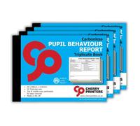 Cherry Printers | School Pupil Behaviour Report | Triplicate | A5