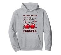 Cherry Queen Forever Stars Summer Fun Cherries Pullover Hoodie