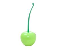 Cherry Red Toilet Brush - Toilet Brush Holder with Long Handle for Household | Cleaning Brush with Dense Bristles for Household Hotel Apartment