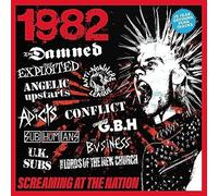 CHERRY RED - VARIOUS ARTISTS - 1982 - SCREAMING AT THE NATION - 3CD CLA - J46z