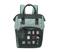 CHERRY SAUCE Ita Bag Pin Kawaii Cute Display Mommy Backpack for School Anime Cosplay with Insert, Green(medium)