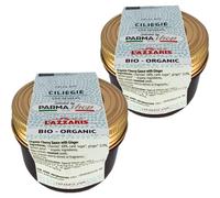 Cherry Sauce with Ginger - Organic - 2 jars - 230 gr. / 8.11 oz. each