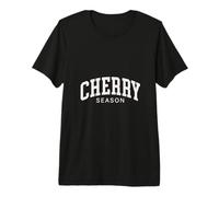 Cherry Season Cute Summer Fruit Orchard Graphic Premium T-Shirt