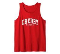 Cherry Season Cute Summer Fruit Orchard Graphic Tank Top