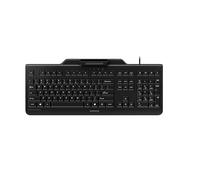 CHERRY SECURE BOARD 1.0, Wired Security Keyboard with Card Reader and RFID/NFC Interface, Pan-Nordic Layout (QWERTY), USB-A Port, Black
