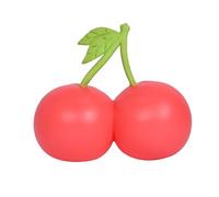 Cherry Shape Squishy Stress Ball,Soft Relaxing Finger Play Gadget - Squeeze Fidget For Boys Girls Students Adults Classroom Commuting Travel School Party