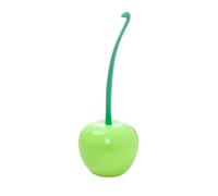Cherry Shape Toilet Brush and Holder Set | Long Handle Novelty Brush for Bathroom With Cleaning Bristle