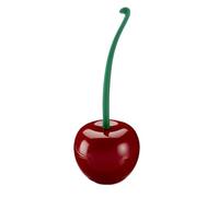 Cherry Shape Toilet Brush - Cherry Toilet Bowl Brushes | Cute Standing Cherry Toilet Brush | Cherry Shape Toilet Brush And Holder Set | Long Handle Toilet Brush With Holder Set | Compact Size Toilet B
