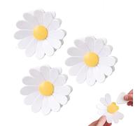 Cherry-Shaped Magnetic Food Clip & Fridge Magnet, Cute Flower Magnet Bag Clips for Food, 3D Multi-Clip Petal Decorative Fridge Magnetic, 1 Flower 6 Clips for Organizer, Kitchen, Office (B-3pcs)