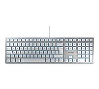 CHERRY Slim For Mac Keyboard Wired QWERTY (GB) Without Bluetooth Silver KC 6000