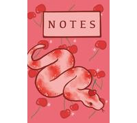 Cherry Snake Wide Ruled Notebook: Cherry Snake Notebook - Wide Ruled 6x9 Notebook for Journaling & Everyday Notes | Sweet Cherry Python Wide-Ruled Notebook | Cute Stationery for All Ages