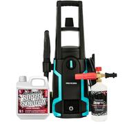 (Cherry Snow Foam 1L & Karcher Snow Foam Lance) Pressure Washer 1.6kW Car & Patio Cleaning Kits