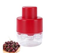 Cherry Stone Remover - 7-Way Cherry Pitter Coring Tool with Deponing, Time-Saving with Splash Guard Fruit Cutter for All