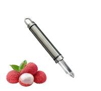 Cherry Stone Remover, Cherry Pitter Tool, Rustproof Core Remover for Fruit and Handheld Longan Corer Made of Stainless Steel for Lychee, Cherry, Cooking Aid