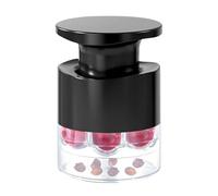Cherry Stone Remover - Multiple Pulp Extractor, 7-Hole Model with Pressure System, Sturdy Stainless Steel Housing, Manual , for Bakery Needs for Quick Cake Preparation