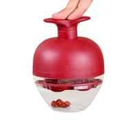Cherry Stone Remover Tool for Removing Kernels - Cherry Stone Cutter with Four Holes, Olive Core Remover for the Kitchen, for Use in the Kitchen with and Plums for Jam Making