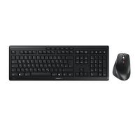CHERRY Stream Desktop Comfort Wireless RF QWERTY UK English Keyboard & Mouse Combo
