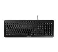 Cherry Stream Full-size Monochromatic USB Wired Keyboard - Black