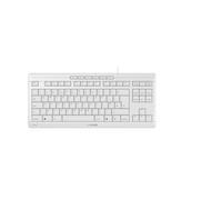 Cherry Stream TKL Wired Keyboard No Number Pad Light Grey JK-8600GB-0