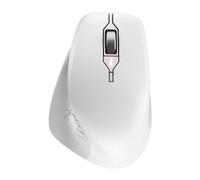 CHERRY Mouse STREAM COMFORT Wireless white Ergonomisch (Rechtshänder),