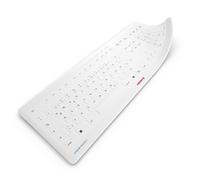 CHERRY STREAM PROTECT MEMBRANE, Hygienic Silicon Keyboard Protection, Disinfecta