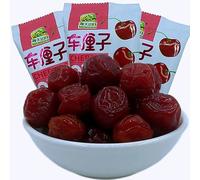 Cherry sweet and sour dried fruit, Fresh snack,cherries,Candied candy, fruit snacks, candied fruit, casual snacks, delicious snack gifts (10bags)