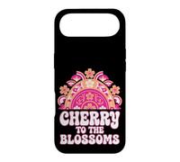 Cherry To The Blossoms Retro Floral Spring Case for iPhone Air