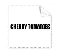 Cherry Tomatoes Fruit Foods Glasses Cloth Cleaning Cloth Phone Screen Cleaner 5pcs Gift