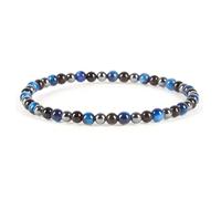 Cherry Tree Collection - Small, Medium, Large Sizes - Gemstone Beaded Bracelets For Women and Men - 4mm Round Beads, S, Stone, multi