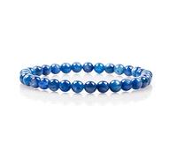 Cherry Tree Collection - Small, Medium, Large Sizes - Gemstone Beaded Bracelets For Women and Men - 6mm Round Beads, S, Gemstone, kyanite