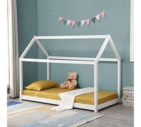 Cherry Tree Furniture Bethwin Solid Wood House Bed (White)