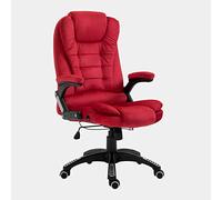 Cherry Tree Furniture Executive Recline Extra Padded Office Chair (Red Velvet)